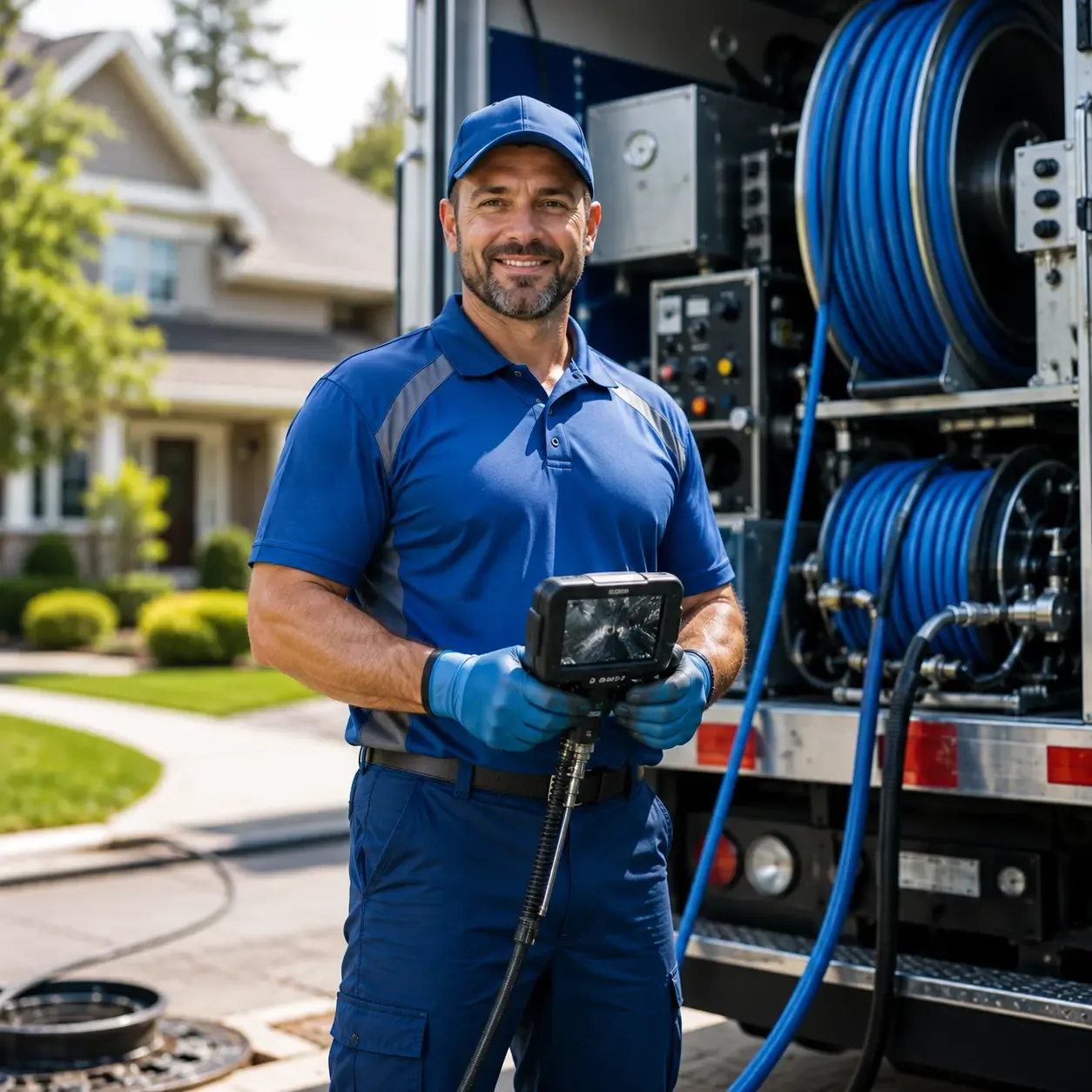 Local outdoor drain cleaning specialists in Dane, WI